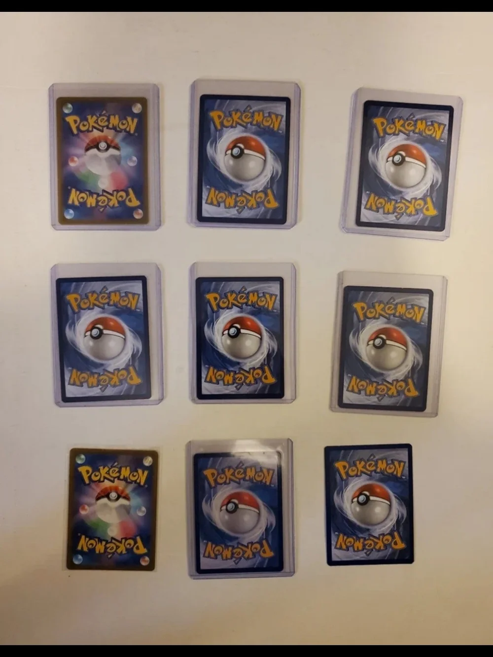 Pokemon Card Lot Of 9 Cards V EX Rare Art Trading Cards TCG CCG Collectible